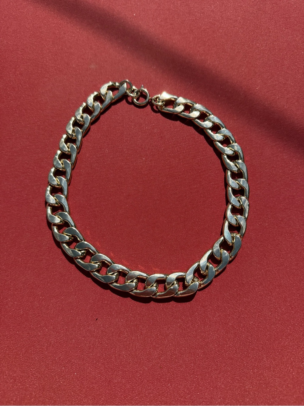 Chunky Gold Chain Necklace - Classic Cuban Link
